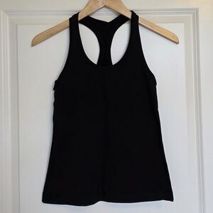 Lululemon Black Cool Racerback Tank